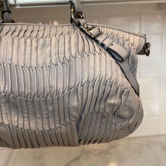 Coach Madison Sophia Gathered Leather Convertible Satchel - Picture 5 of 15